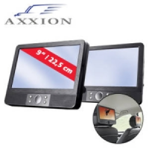 Mobiles DVD-Set AXX-1403 mit zwei 9 Zoll-TFT-Monitoren
