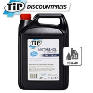 5 Liter Qualitäts-Motorenöl 15W-40 12.99 €
