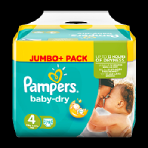 Pampers Jumbo Pack Baby-Dry oder Active Fit 16.99 €