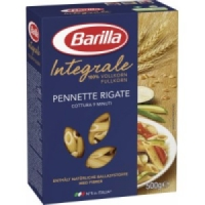 Barilla Integrale Vollkornpasta und Blue Box