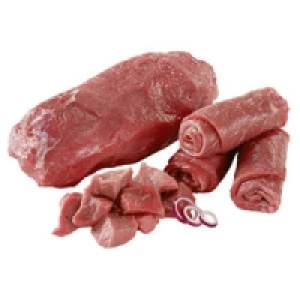 Frischer Rinderbraten, Rindergulasch oder Rinderrouladen, natur oder g 6.99 €