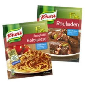 Knorr Fix f&uuml;r Spaghetti Bolognese oder f&uuml;r Rouladen 0.55&nbsp;&euro;