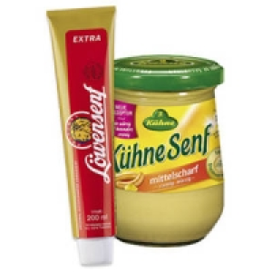 Kühne Senf oder Löwensenf 0.89 €