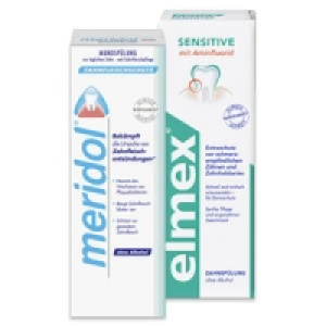 meridol Mundsp&uuml;lung oder elmex Sensitive Zahnsp&uuml;lung 3.79&nbsp;&euro;