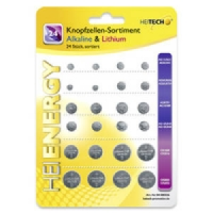 Knopfzellen-Sortiment 3.99&nbsp;&euro;