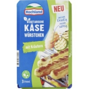 Hochland Vegetarische K&auml;se W&uuml;rstchen