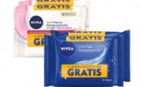 Nivea Reinigungstücher 1.65 €