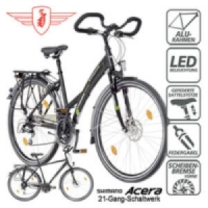 Z&Uuml;NDAPP Alu-Trekkingrad Silver 4.0 28er 279.00&nbsp;&euro;