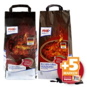 Buchenholz-Grillkohle oder -briketts 3.99 €