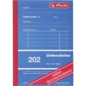 Lieferscheinbuch