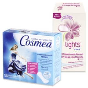lights by Tena, Cosmea Slipeinlagen oder Liasan Intimpfleget&uuml;cher 1.79&nbsp;&euro;
