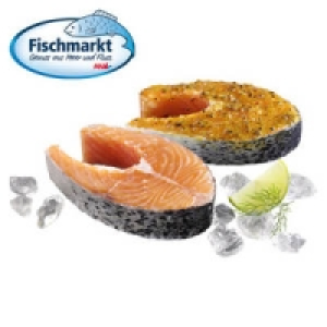 Lachssteaks, natur oder grillfertig-mariniert 1.49&nbsp;&euro;