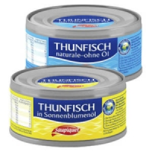 Saupiquet Thunfisch in Sonnenblumenöl oder naturale 1.39 €