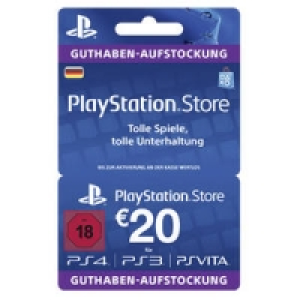 PlayStation Store Guthaben Aufstockung 20.00&nbsp;&euro;