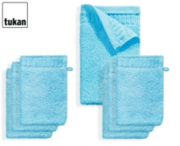 tukan 4 Gästetücher oder 6 Waschhandschuhe 6.99 €
