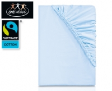 ONE WORLD&reg;Edel-Linon Spannbetttuch