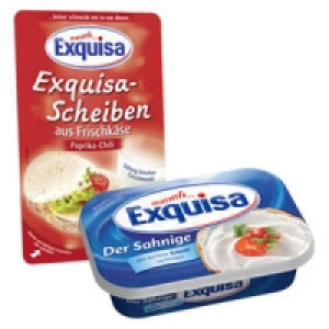 Exquisa Frischk&auml;se oder Exquisa-Scheiben 0.88&nbsp;&euro;