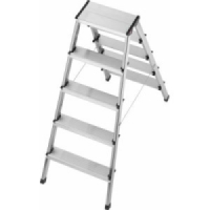 Aluminium Sicherheits-Doppelstufenleiter 59.99 €