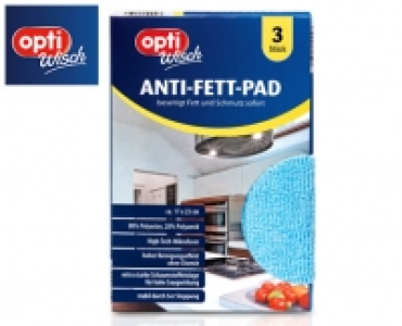 optiWisch Anti-Fett-Pads, 3 St&uuml;ck