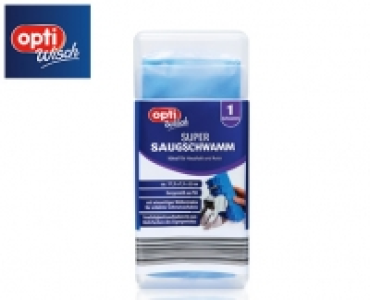 optiWisch Super Saugschwamm oder Super Saugtuch 2.99 €