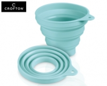 CROFTON&reg;Faltbarer Silikon-Trichter, 2er-Set