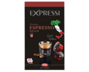 EXPRESSI Kaffeekapseln, Italienische Spezialitäten 2.99 €