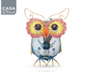 CASA Deco Bunte Metallfigur