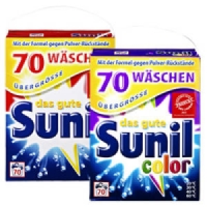 Sunil Waschmittel Pulver 7.99 €