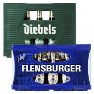 Diebels Alt oder Flensburger Pilsener 10.99 €