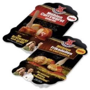 R&uuml;genwalder M&uuml;hlen Currywurst, gegrillt oder M&uuml;hlen Frikadellen in Cur 1.99&nbsp;&euro;