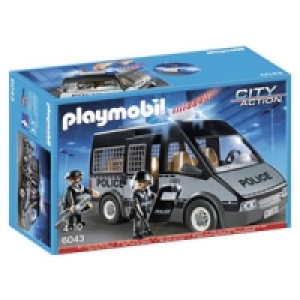 Polizei-Mannschaftswagen mit Licht & Sound
