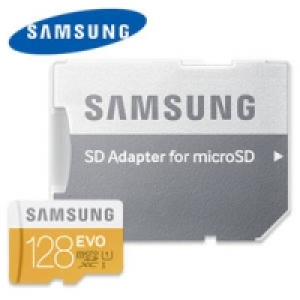 Highspeed-microSDHC-Speicherkarte 128 GB mit Adapter