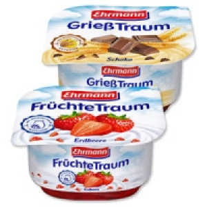 Ehrmann Fr&uuml;chte, Vanille oder Grie&szlig; Traum
