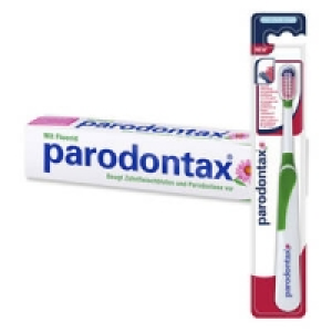 parodontax Mundsp&uuml;lung, Zahnb&uuml;rste, Zahncreme Fluorid oder Sanftweiss 3.29&nbsp;&euro;