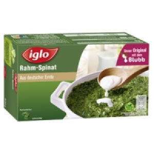 iglo Rahm- oder Junger Spinat