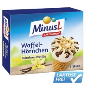 MinusL Waffelh&ouml;rnchen Vanille
