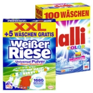 Wei&szlig;er Riese oder Dalli Waschmittel 8.99&nbsp;&euro;