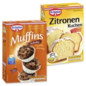 Dr. Oetker Backmischung Zitronen-Kuchen oder Schoko-Muffins 1.79&nbsp;&euro;