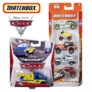 Matchbox 5er-Pack oder Cars Fahrzeug