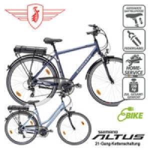 Alu-Elektro-Trekkingrad Green 4.0 28er