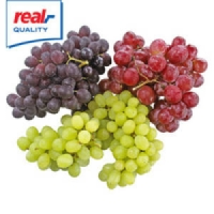 Italien Tafeltrauben, rot, blau, kernlos oder Mix, kernlos