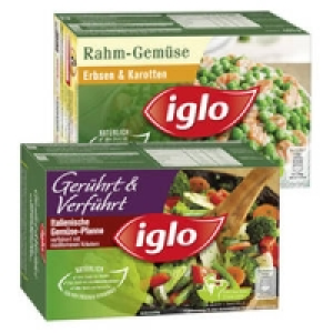 iglo Ger&uuml;hrt & Verf&uuml;hrt Gem&uuml;se oder Rahm-Gem&uuml;se