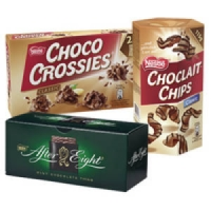 Nestl&eacute; Choco Crossies, Choclait Chips oder After Eight