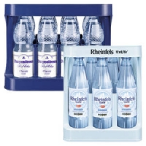 Burgwallbronn First Class Mineralwasser oder Rheinfels Mineralwasser 3.69&nbsp;&euro;