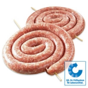 Frische Bratwurstschnecken XXL