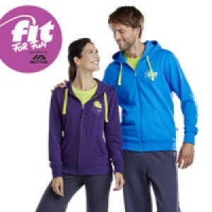 Damen- oder Herren-Kapuzensweatjacke