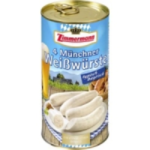 Zimmermann M&uuml;nchener Weisswurst