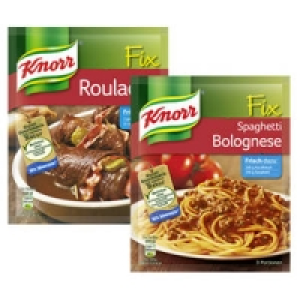 Knorr Fix f&uuml;r Spaghetti Bolognese oder f&uuml;r Rouladen 0.49&nbsp;&euro;
