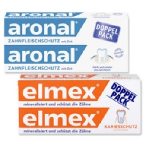 elmex oder aronal Zahncreme