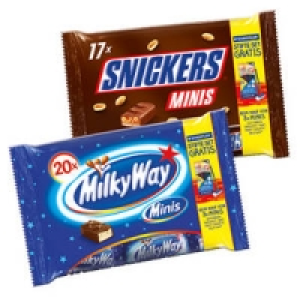 Mars, Snickers, Twix, Bounty oder MilkyWay Minis 2.22&nbsp;&euro;